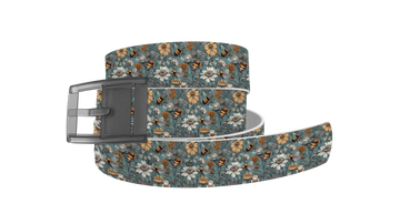 Buzzing Floral with Grey Buckle